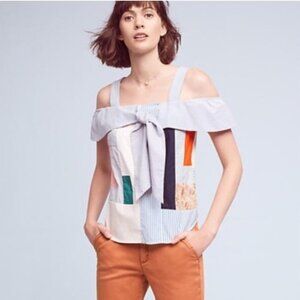Maeve off the Shoulder Top Blouse Tank Shirt Size 4 (small or medium)